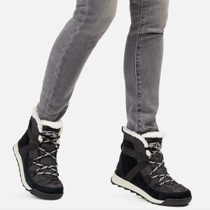 Sorel Whitney II Short Lace Faux Fur Lined Snow Boot Women's Size 5